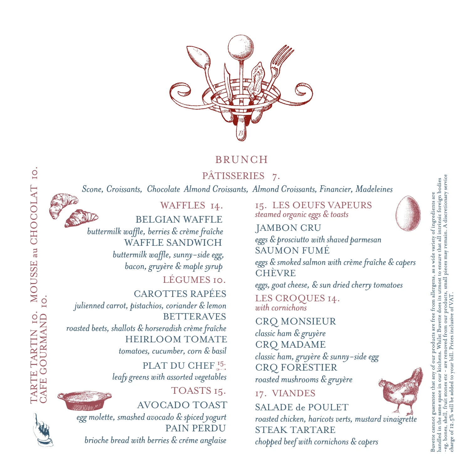 Menu Page 1