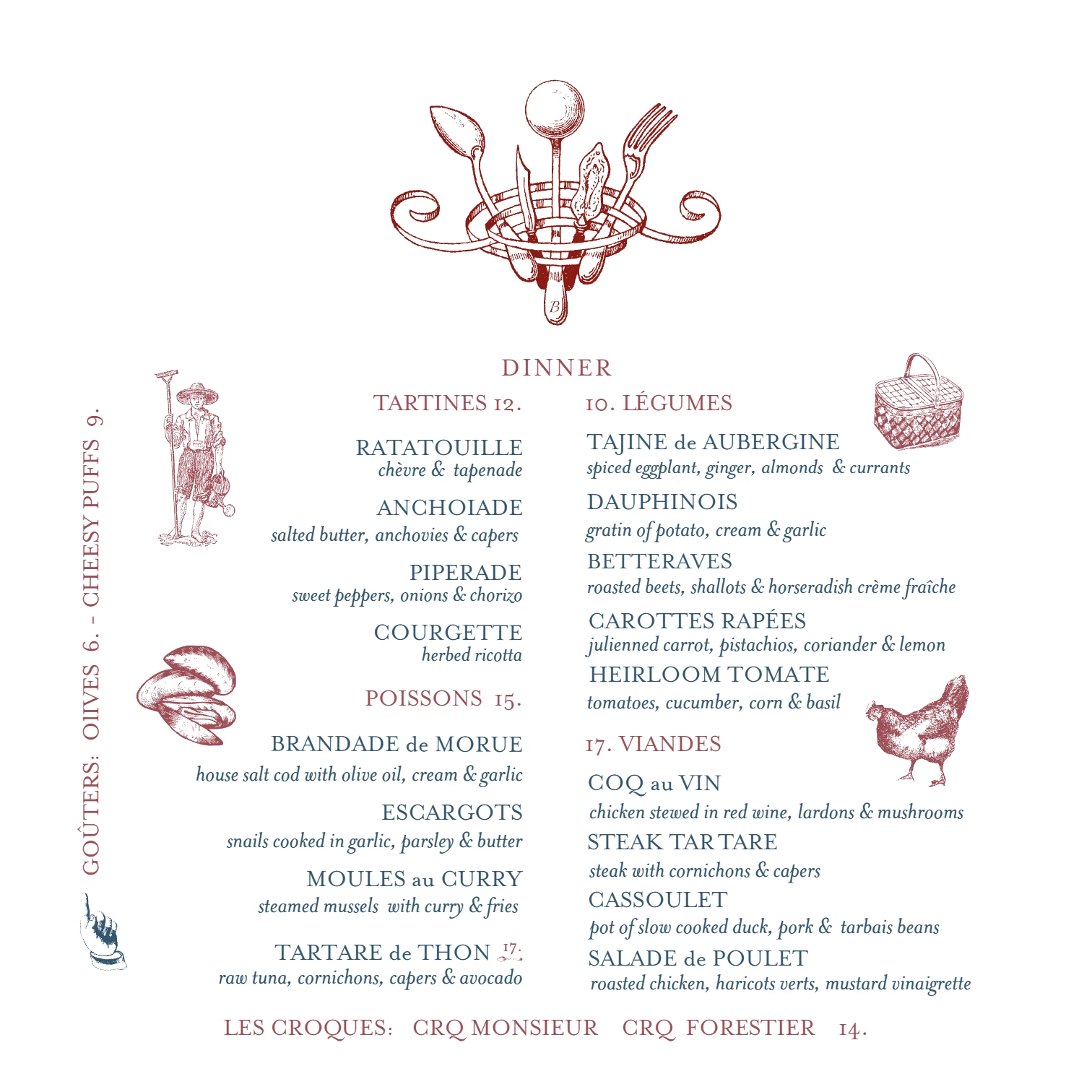 Menu Page 1