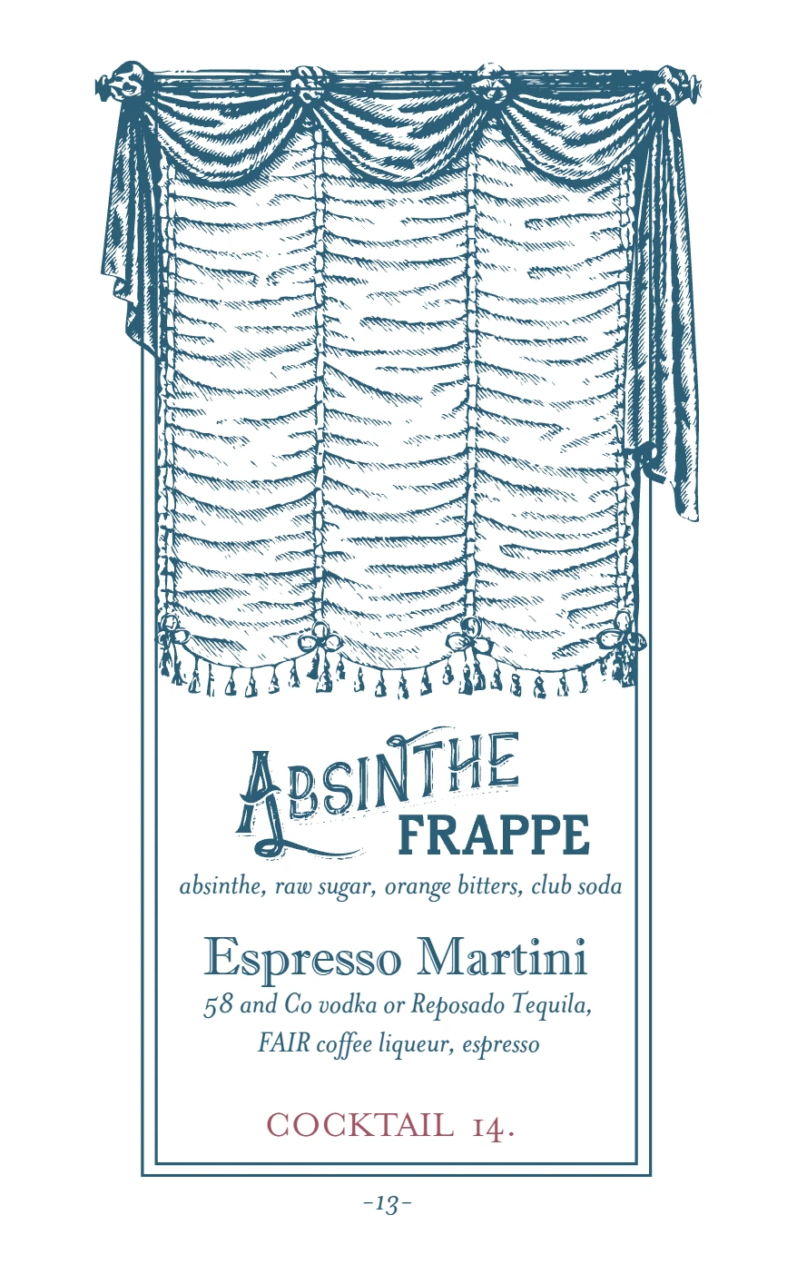 Menu Page 14