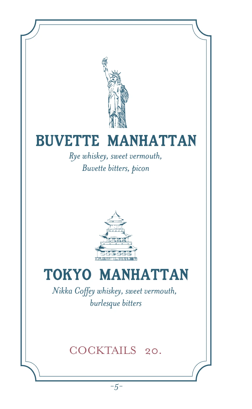 Menu Page 6