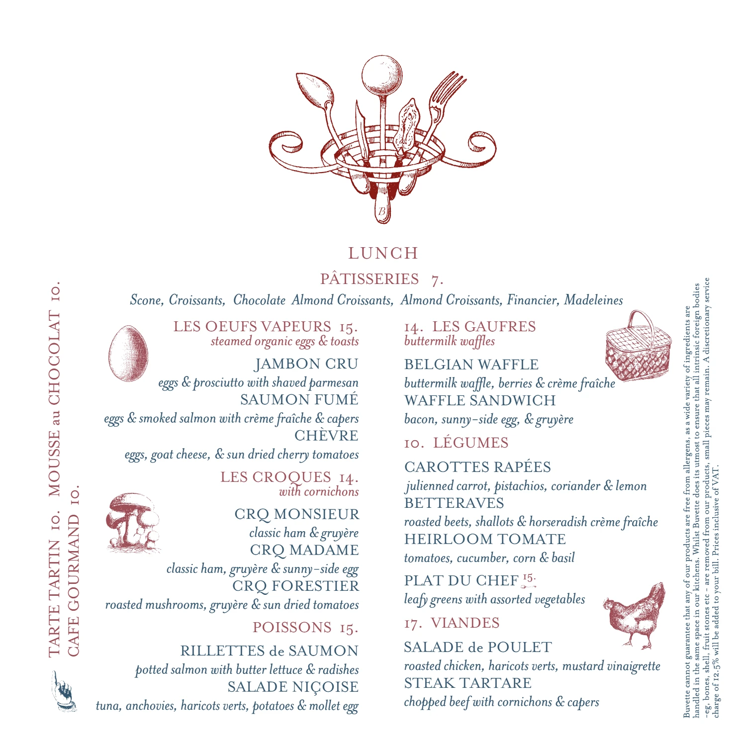 Menu Page 1